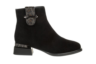 Botki Loretta Vitale W3313 Black 514287, Czarny, Skóra naturalna