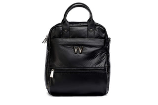 Plecak Wonders WB-52006 Nylon Negro, Czarny, Tworzywo