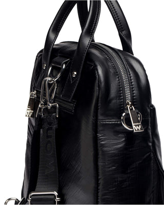 Plecak Wonders WB-52006 Nylon Negro, Czarny, Tworzywo