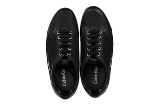 Półbuty Calvin Klein Cyrus Nylon Calf Printed Calf Black 098067, Czarny, Skóra naturalna