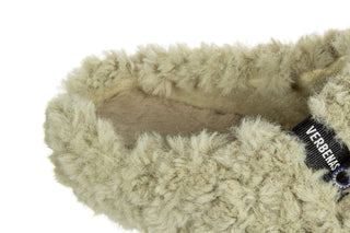 Pantofle Verbenas York Damara Laurel 212006, Zielony, Materiał