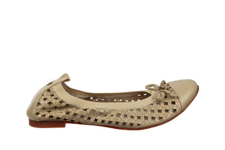 Półbuty Bayla-018 07133-732 Beige, Beżowy, Skóra naturalna