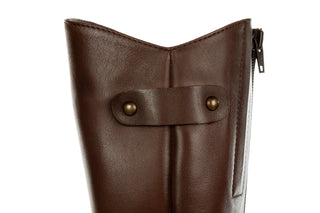 Kozaki Bayla-161 077 46514 Brown 161738, Brązowy, Skóra naturalna