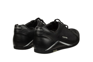 Półbuty Calvin Klein Cyrus Nylon Calf Printed Calf Black 098067, Czarny, Skóra naturalna