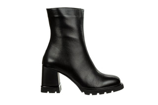 Botki Bayla-112 0692-1614 27 Black 112082, Czarny, Skóra naturalna