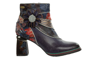 Botki Laura Vita Kinoao 13 Bleu 202089, Niebieski. Skóra naturalna