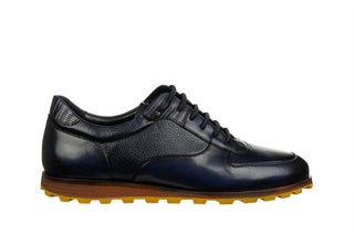 Półbuty Brooman A230-G56-SW4 Blue 104252, Granatowy, Skóra naturalna