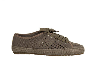 Espadryle Emu Agonis Mac Smoke 119194, Zielony, Materiał