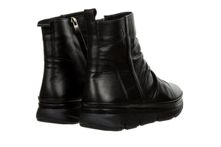 Botki Bayla-112 0452-505 01 Black 112078, Czarny, Skóra naturalna