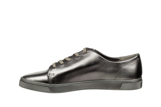 Półbuty Calvin Klein Hamilton Metallic Nappa Soft Steel, Srebrny, Skóra naturalna