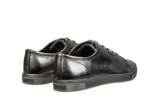 Półbuty Calvin Klein Hamilton Metallic Nappa Soft Steel, Srebrny, Skóra naturalna