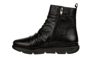 Botki Bayla-112 0452-505 01 Black 112078, Czarny, Skóra naturalna