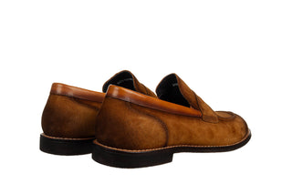 Mokasyny Brooman B463-G21-WX08 Tan 104253, Brązowy, Skóra naturalna
