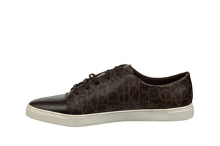 Półbuty Calvin Klein Hamilton Iconogram Calf Brown Brown 098042, Skóra ekologiczna