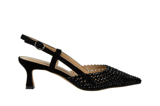 Sandały Alma En Pena V250662 Suede Black 207005, Czarny, Skóra naturalna
