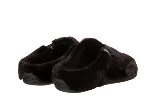 Pantofle Verbenas York Groseto Negro 212010, Czarny, Materiał