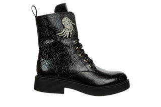 Trzewiki Bayla-112 0681-1745 235 Black 112081, Czarny, Skóra naturalna