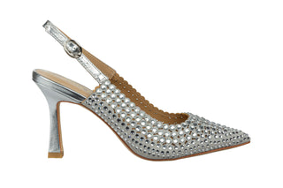 Sandały Alma En Pena V250616 Diva Silver 207004, Srebrny, Skóra naturalna