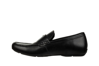 Półbuty Calvin Klein Saint Shiny Vacchetta Black, Czarny, Skóra naturalna