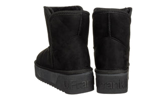 Śniegowce D Franklin Boots Nordic V2 Basic Low Black 206003, Czarny, Materiał