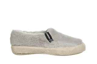 Pantofle Verbenas Yecla Groseto Perla Beig 212002, Szary, Materiał