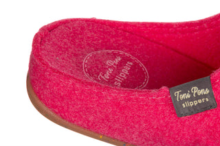 Pantofle Toni Pons Mona-Fr Fuchsia 204025, Różowy, Filc
