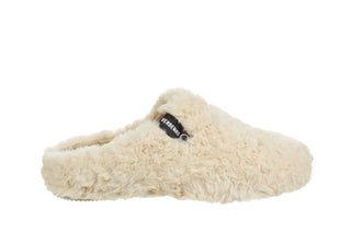 Pantofle Verbenas York Damara Beig 212005, Beżowy, Materiał