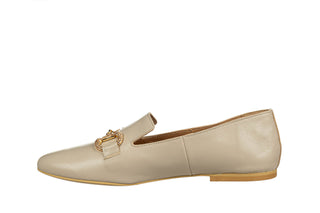 Mokasyny Bayla-159 4959 001-P Beż Lico 159193, Skóra naturalna