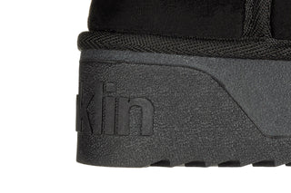 Śniegowce D Franklin Boots Nordic V2 Basic Low Black 206003, Czarny, Materiał
