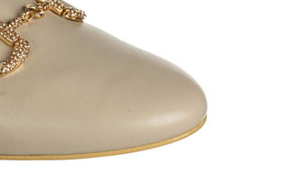 Mokasyny Bayla-159 4959 001-P Beż Lico 159193, Skóra naturalna