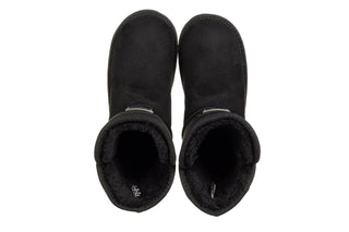 Śniegowce D Franklin Boots Nordic V2 Basic Low Black 206003, Czarny, Materiał