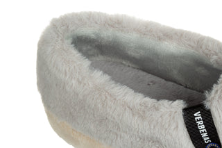 Pantofle Verbenas Yecla Groseto Perla Beig 212002, Szary, Materiał