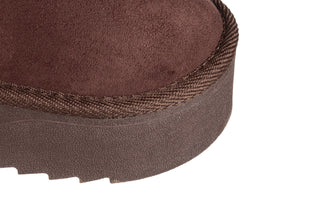 Śniegowce D Franklin Nordic V2 Basic Low Chocolate 206010, Brązowy, Materiał