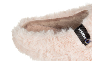 Pantofle Verbenas York Damara Nude 212007, Różowy, Materiał