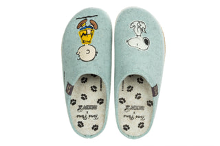 Pantofle Toni Pons Snoopy Sky 204028, Niebieski, Filc