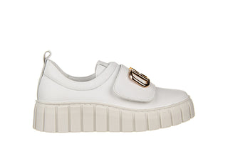 Sneakersy Bayla-159 4188 010-P Biały Lico 159029, Biały, Skóra naturalna