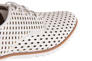 Półbuty Bayla-018 1133-221 White Silver 018505, Biały/Srebrny, Skóra naturalna