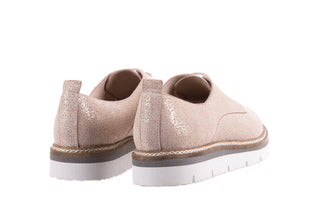 Półbuty Bayla-018 1822-X1 Nude 018532, Beż, Skóra naturalna