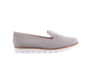 Mokasyny Bayla-018 1556-38 Lt. Grey Lt. Grey 018513, Szary, Materiał