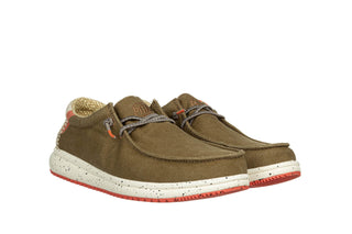 Półbuty Walk In Pitas Nias Camel 003312, Zielony, Materiał