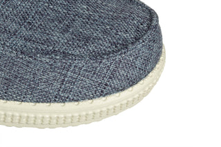 Półbuty Walk In Pitas Wp150 Wallabi Linen Azul 003319, Niebieski, Materiał