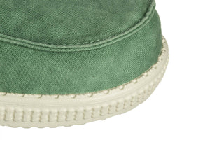Półbuty Walk In Pitas Wp150 Wallabi Washed Verde Menta 003322, Zielony, Materiał