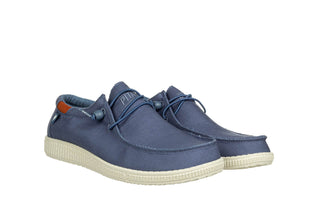 Półbuty Walk In Pitas Wp150 Willy Azul 003323, Niebieski, Materiał