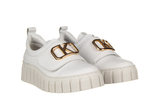 Sneakersy Bayla-159 4188 010-P Biały Lico 159029, Biały, Skóra naturalna