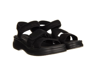 Sandały Azaleia Tania Soft Therapy Pap Black 198022, Czarny, Materiał