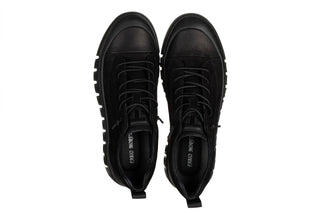 Półbuty Fabio Moretti N72660-1 Black 104251, Czarny, Skóra naturalna