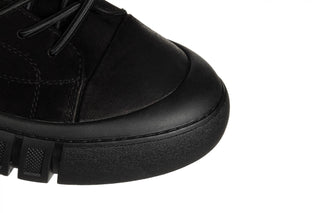 Półbuty Fabio Moretti N72660-1 Black 104251, Czarny, Skóra naturalna