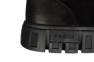 Półbuty Fabio Moretti N72660-1 Black 104251, Czarny, Skóra naturalna