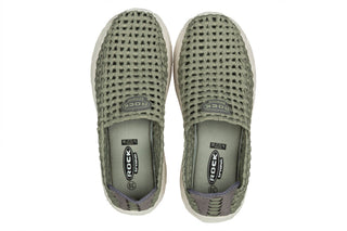 Półbuty Rock Roraima Khaki Flat 032016, Zielony, Materiał