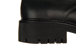 Półbuty Bayla-161 084 500 169 011 Black 161588, Czarny, Skóra naturalna